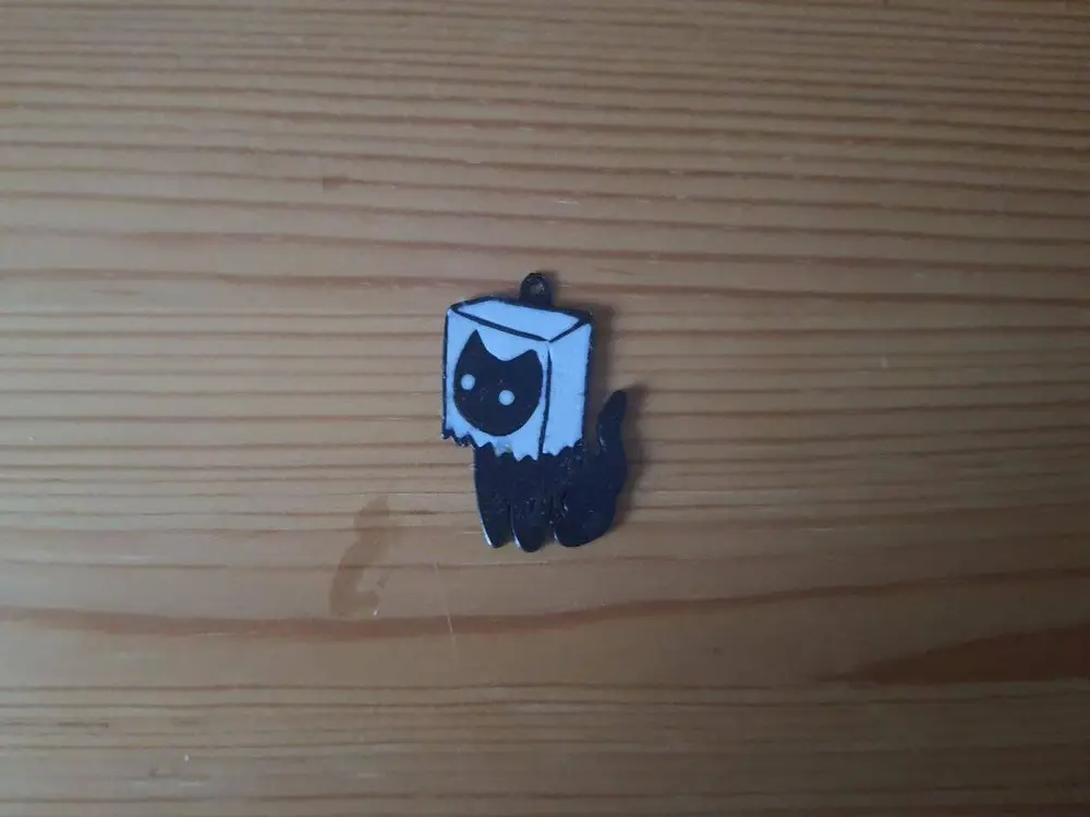 Cute Cat Keychain