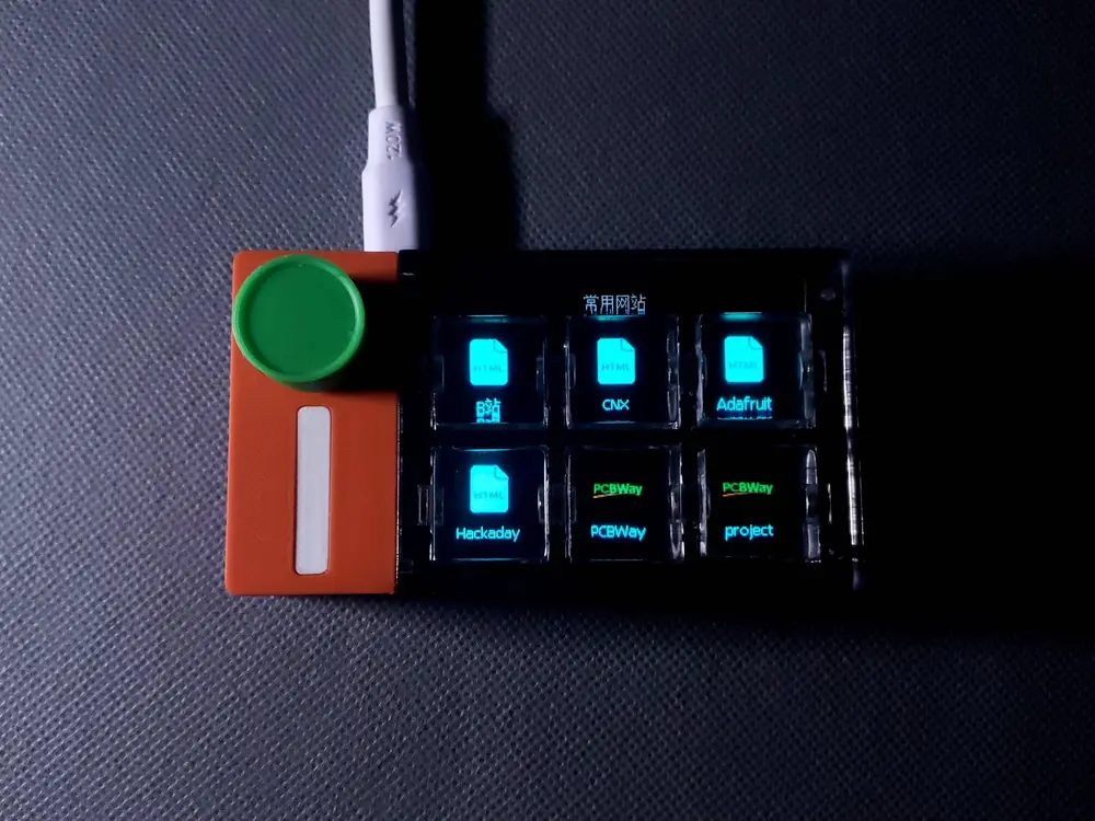 transparent keyoard icepad macropad