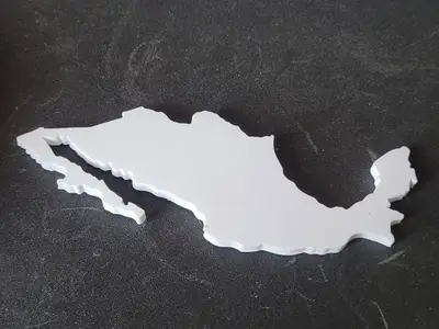 Mexico outline