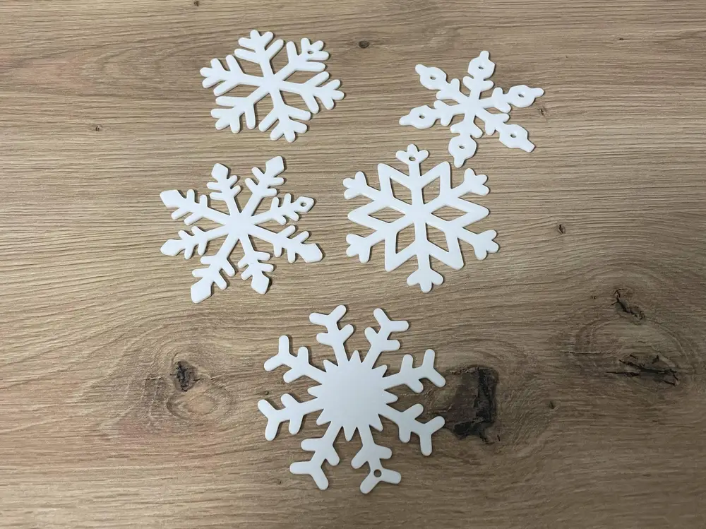 13 types Snowflake collection