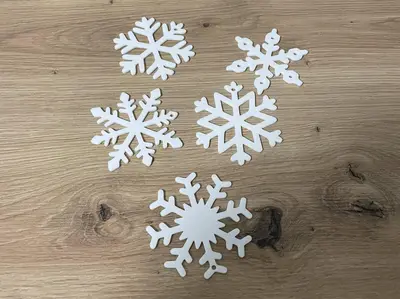 13 types Snowflake collection