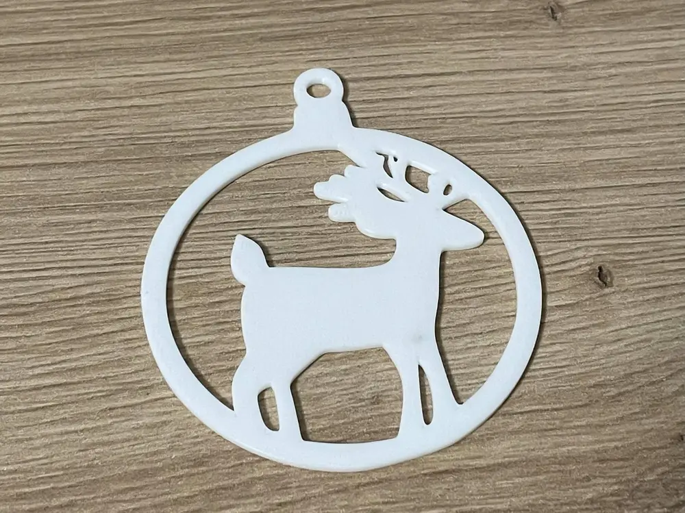 Christmas Deer Ornament