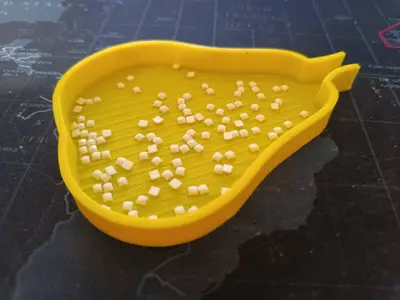 Diamond Beading Tray - Pear