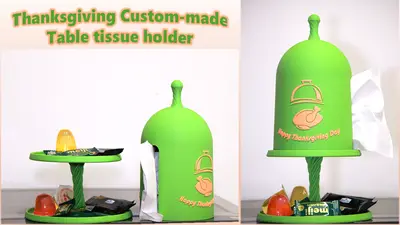 Thanksgiving Custom-made Table tissue holder