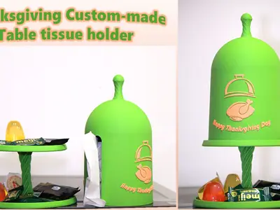 Thanksgiving Custom-made Table tissue holder