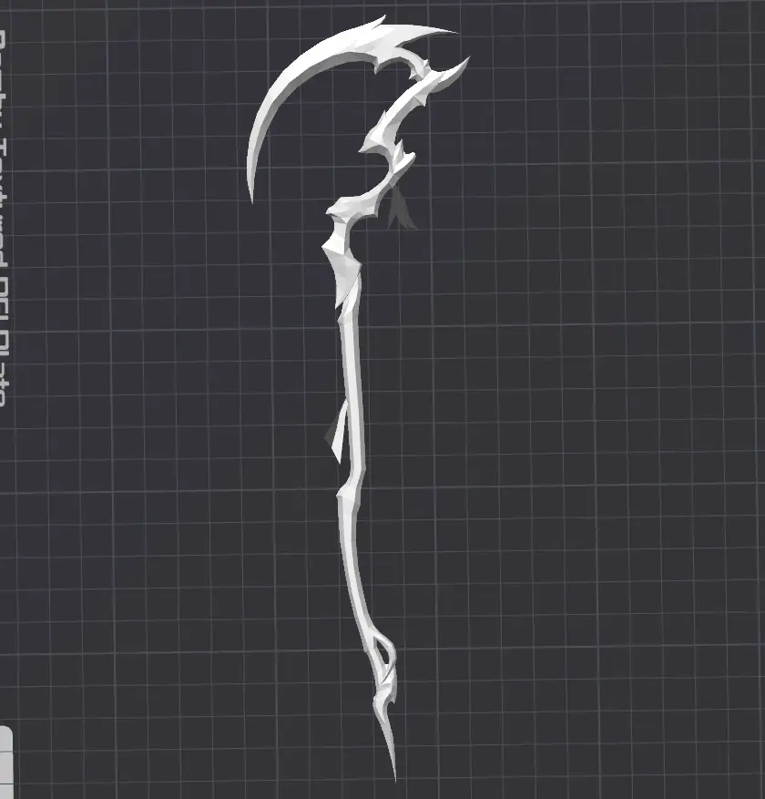 FF14]最终幻想14 影渊镰刀Deepshadow Scythe White Mage Arms