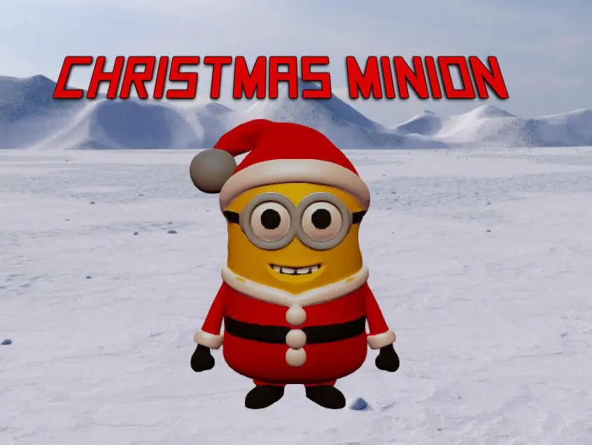 Cute Christmas Minion
