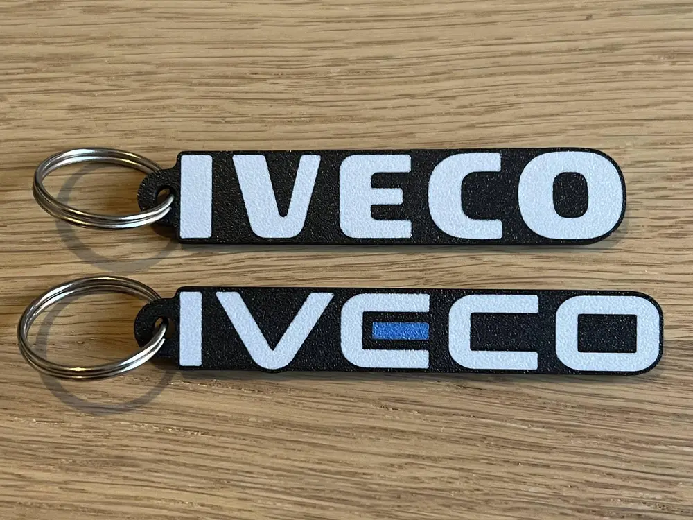 IVECO keychain (new and classic logo)
