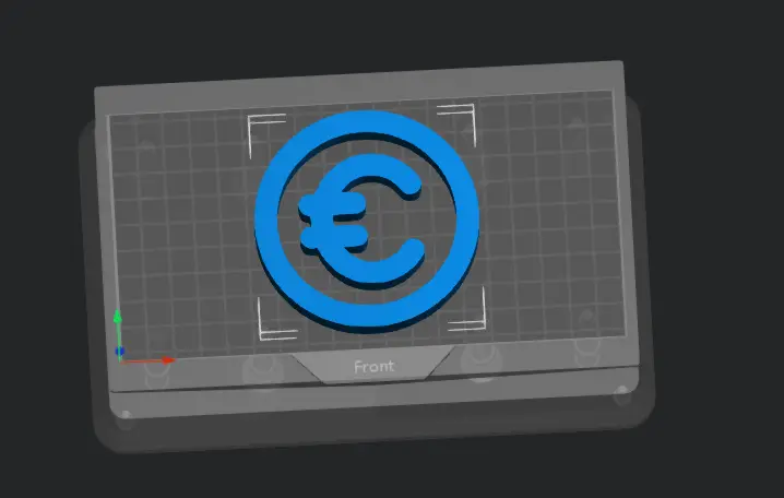 Euro coin icon
