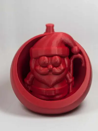 Santa Ornament