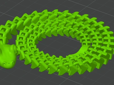 Snake - MakerOnline 3D Model | 3Drop