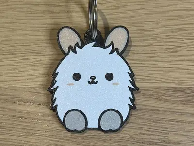 Cute little Bunny keychain