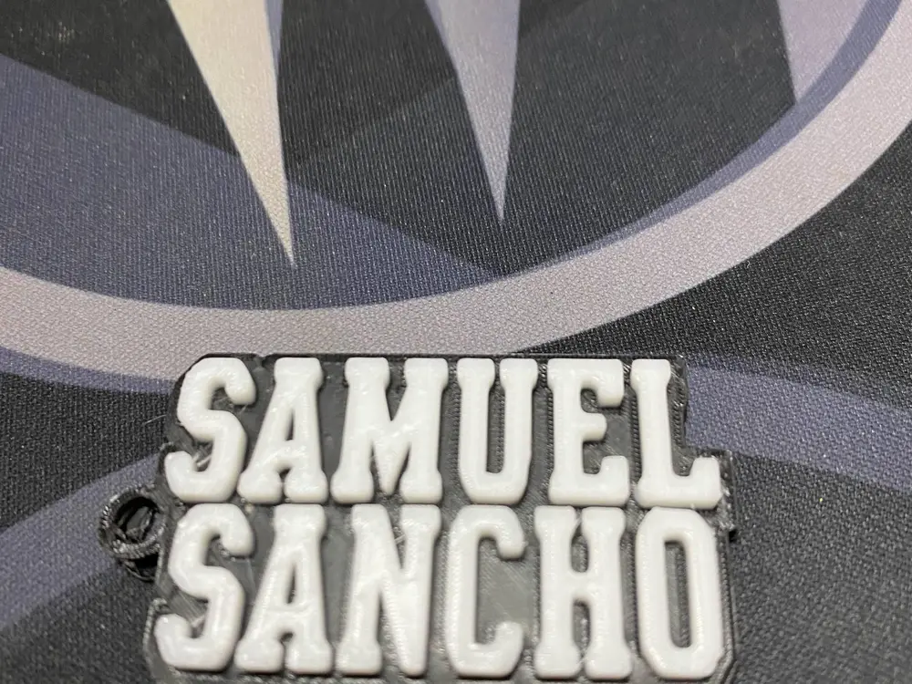 Sam Sanc keychain