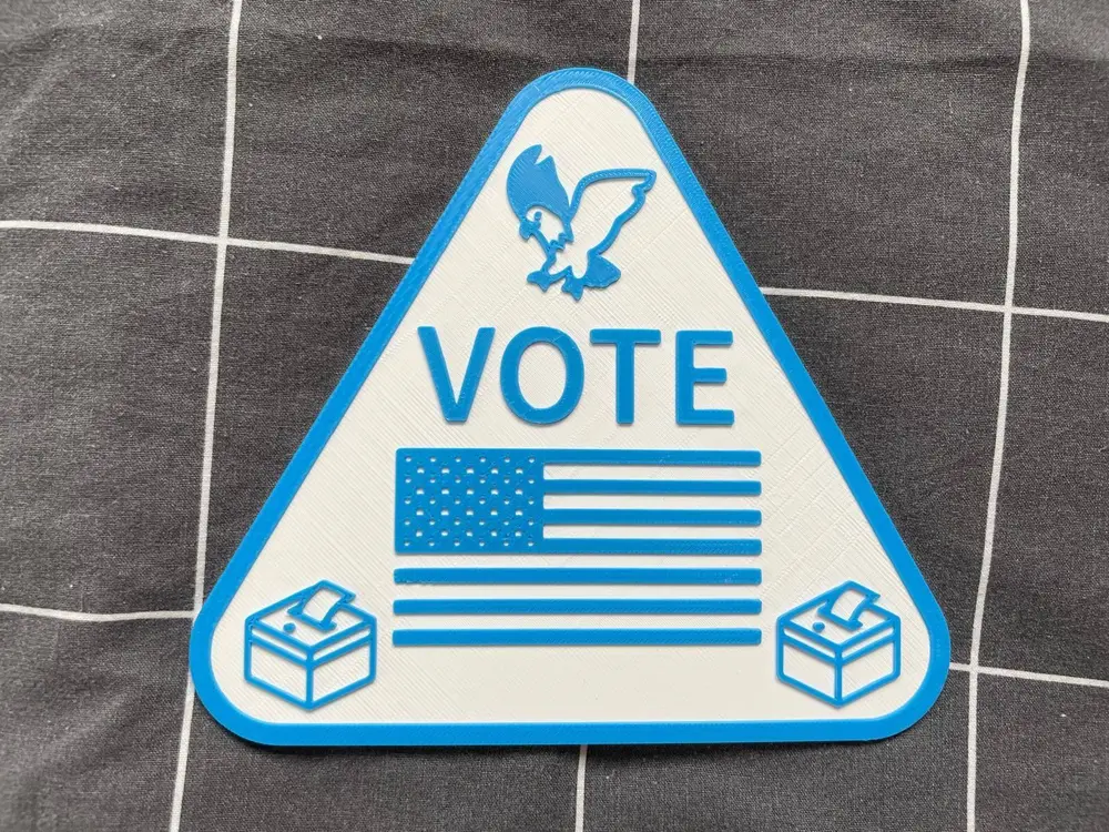 USA Vote sign