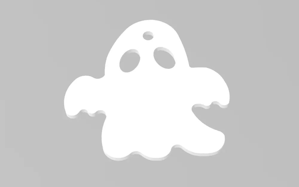 万圣节幽灵挂件/自行车挂件（Halloween Ghost Pendant/Bicycle Pendant）