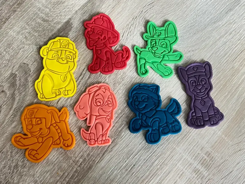 Paw patrol cookie cutters