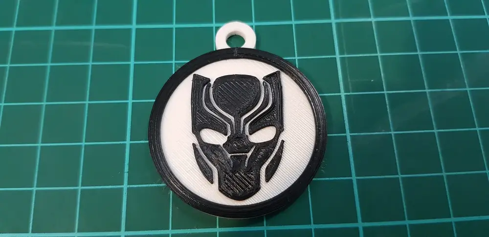 Black Panter Keychain