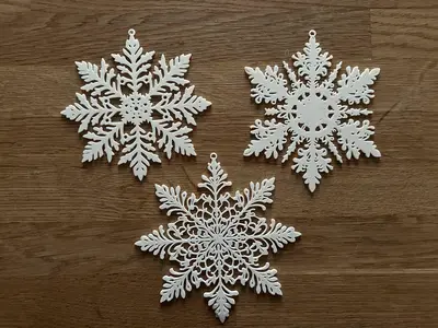Christmas Decoration - Snowflakes 2