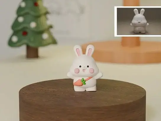 New Year's Bunny Bag Holder【New Year's Bunny】(only 7.15g)