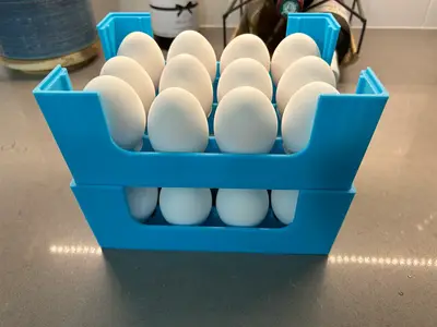 Stackable Eggs Holder For 12 Eggs