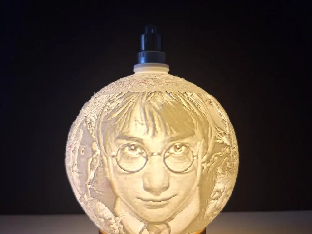 Litofania esfera Harry Potter
