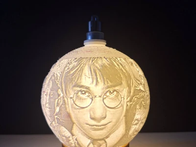 Litofania esfera Harry Potter