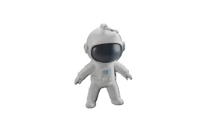 Astronaut Keychain