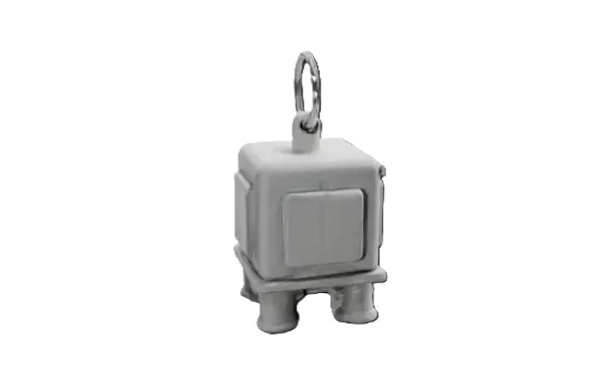 Satellite Keychain