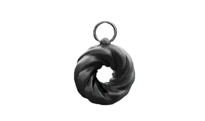 Black Hole Keychain