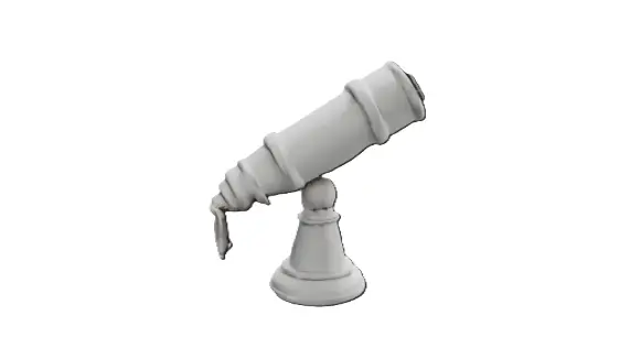 Space Telescope Keychain