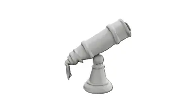 Space Telescope Keychain