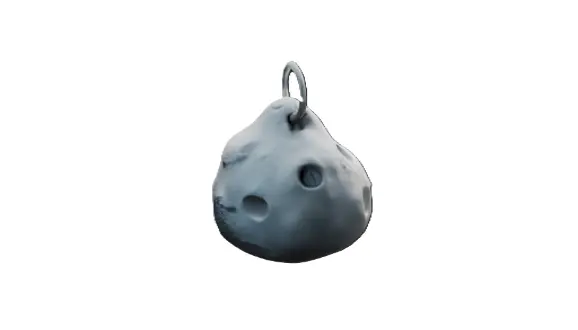 Asteroid Keychain