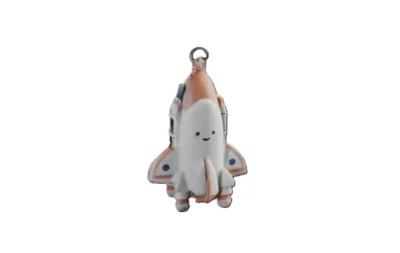 Space Shuttle Keychain