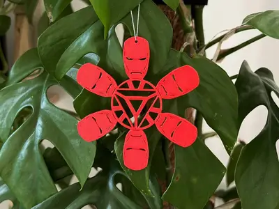 Iron Man Snowflake
