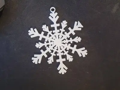 Big snowflake 6x2 branches