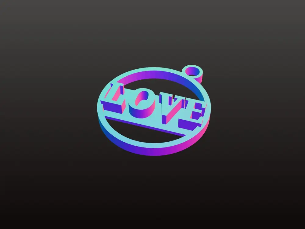 Adorno Navideño Love