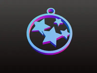 Adorno Navideño Grupo de Estrellas