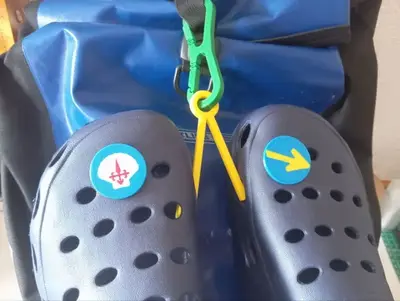 Croc Backpack Holder
