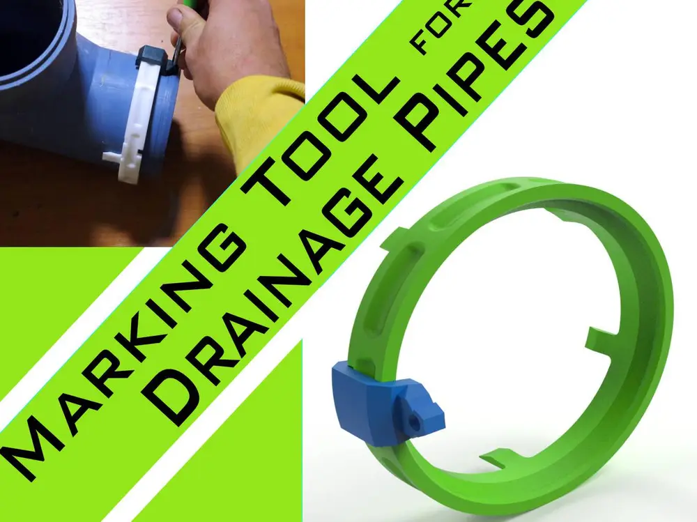 Marking Tool for Drainage Pipes