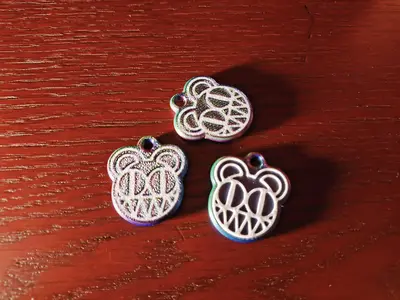 Radiohead Keychain