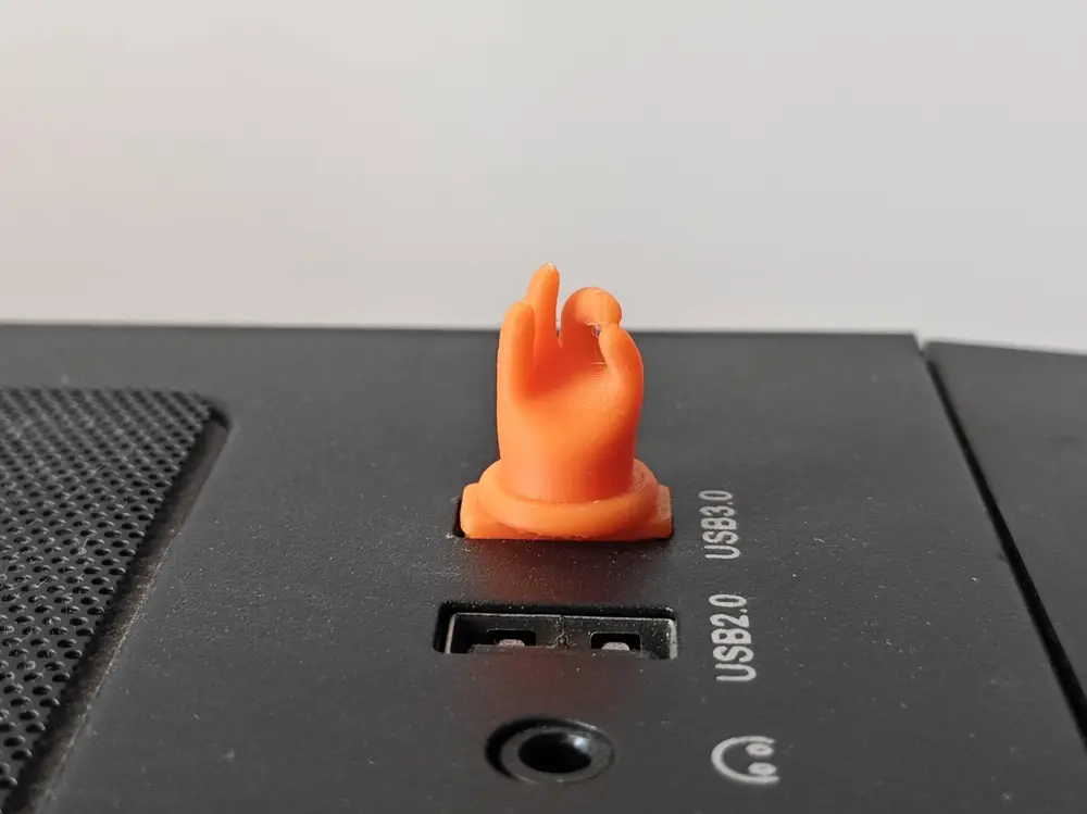 USB-A Creative dust plug/plug/universal plug for desktop laptops