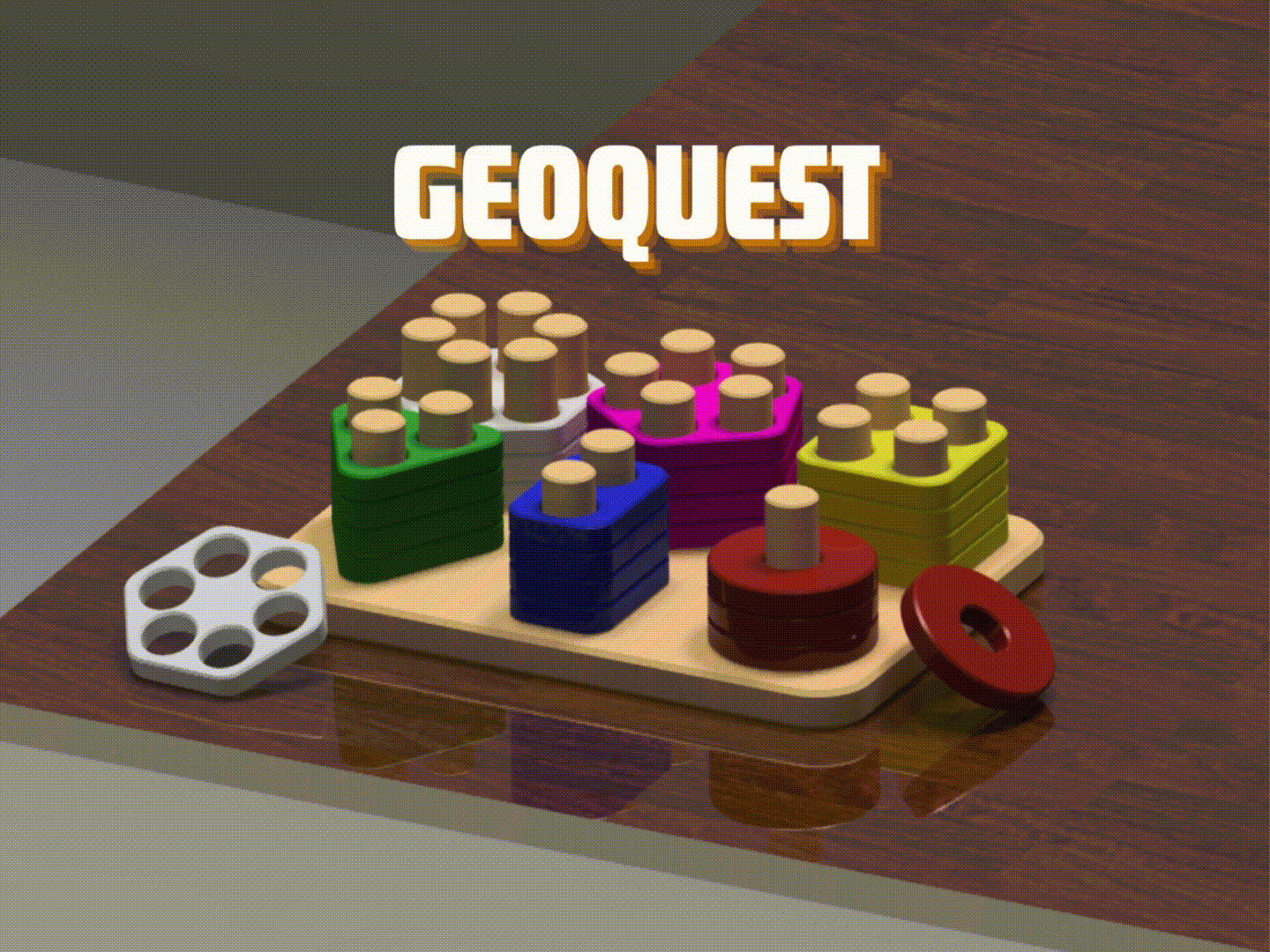 GeoQuest: Exploring Shapes with Montessori Puzzles