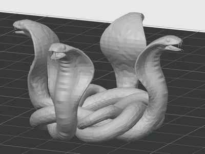 Snakes - MakerOnline 3D Model | 3Drop