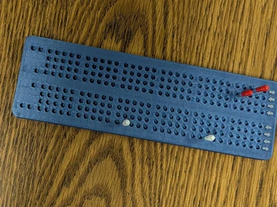 Cribbage Board - MakerOnline 3D Model | 3Drop