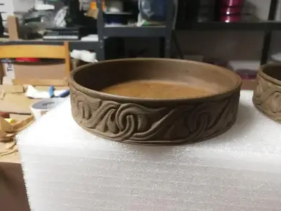 Wooden bowl Assassin's Creed Valhalla Orlog Game