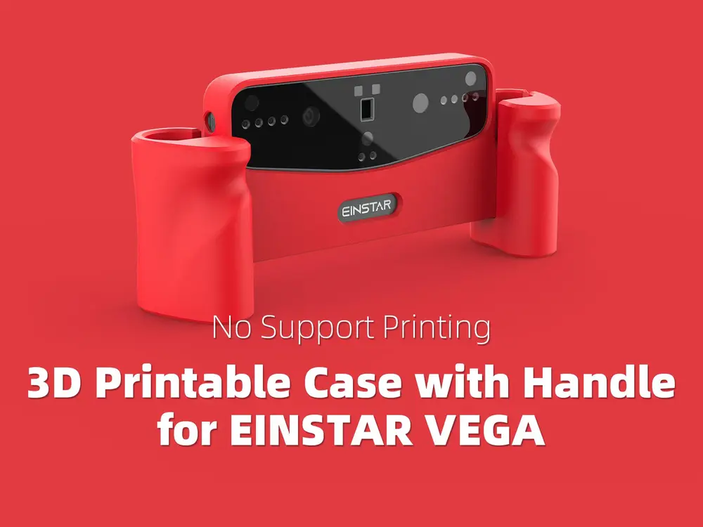 3D Printable Case with Handle for EINSTAR VEGA
