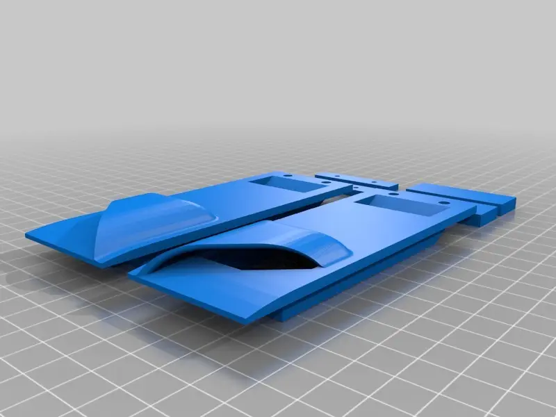 Revised RVjet hood scoops