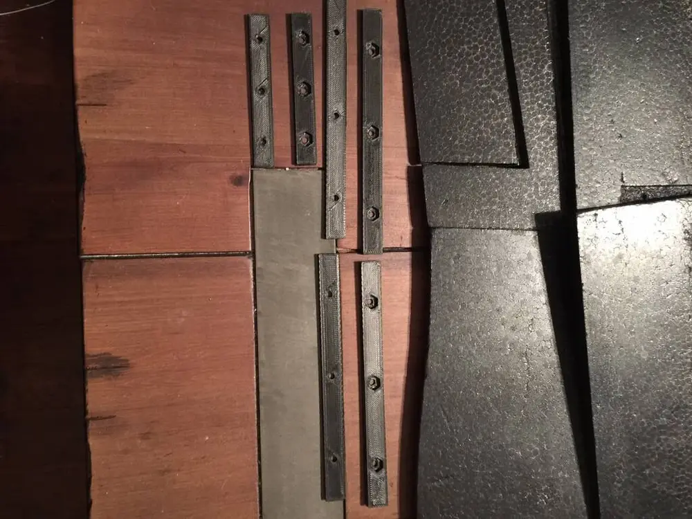 Wing access panel holder
