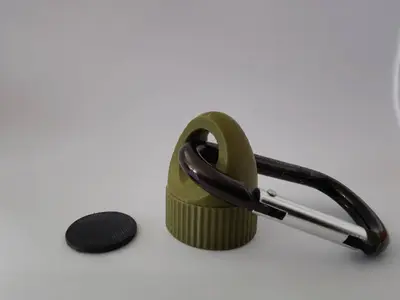 PET Flaschenverschluss mit Ring und Dichtung