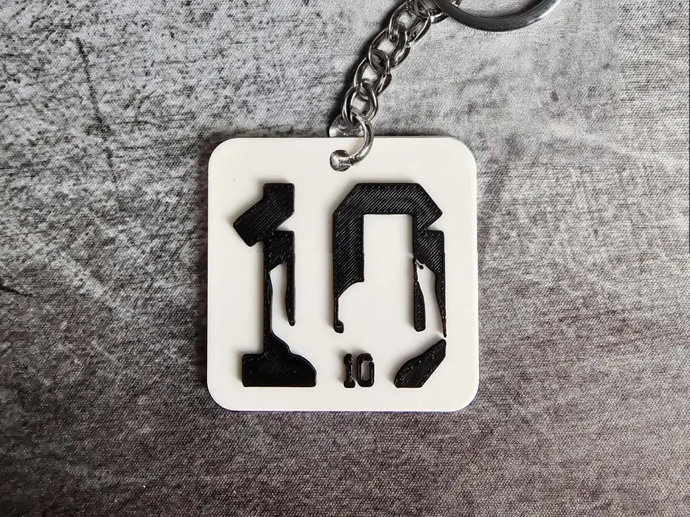 Messi keychain